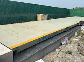 海南萬寧市海南隆祥康復(fù)醫(yī)院項(xiàng)目100噸地磅