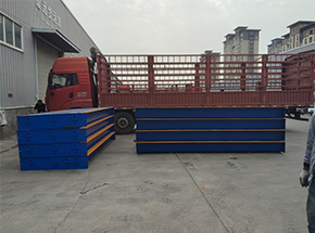 河南一源國(guó)際礦業(yè)100噸出口型地磅交貨案例