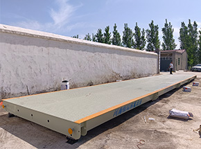 開(kāi)封市尉氏縣張占峰養(yǎng)殖廠100噸地磅