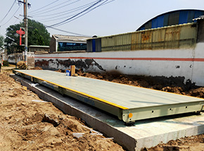 開封洧川鎮(zhèn)丁莊村農業(yè)合作社100噸地磅