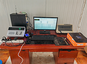 鞏義市西村管道園區(qū)再生資源回收站30噸地磅