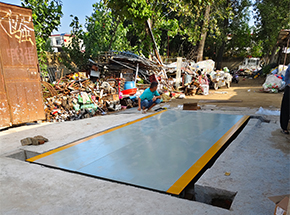 漯河繁城回族鎮(zhèn)廢品收購站20噸地磅